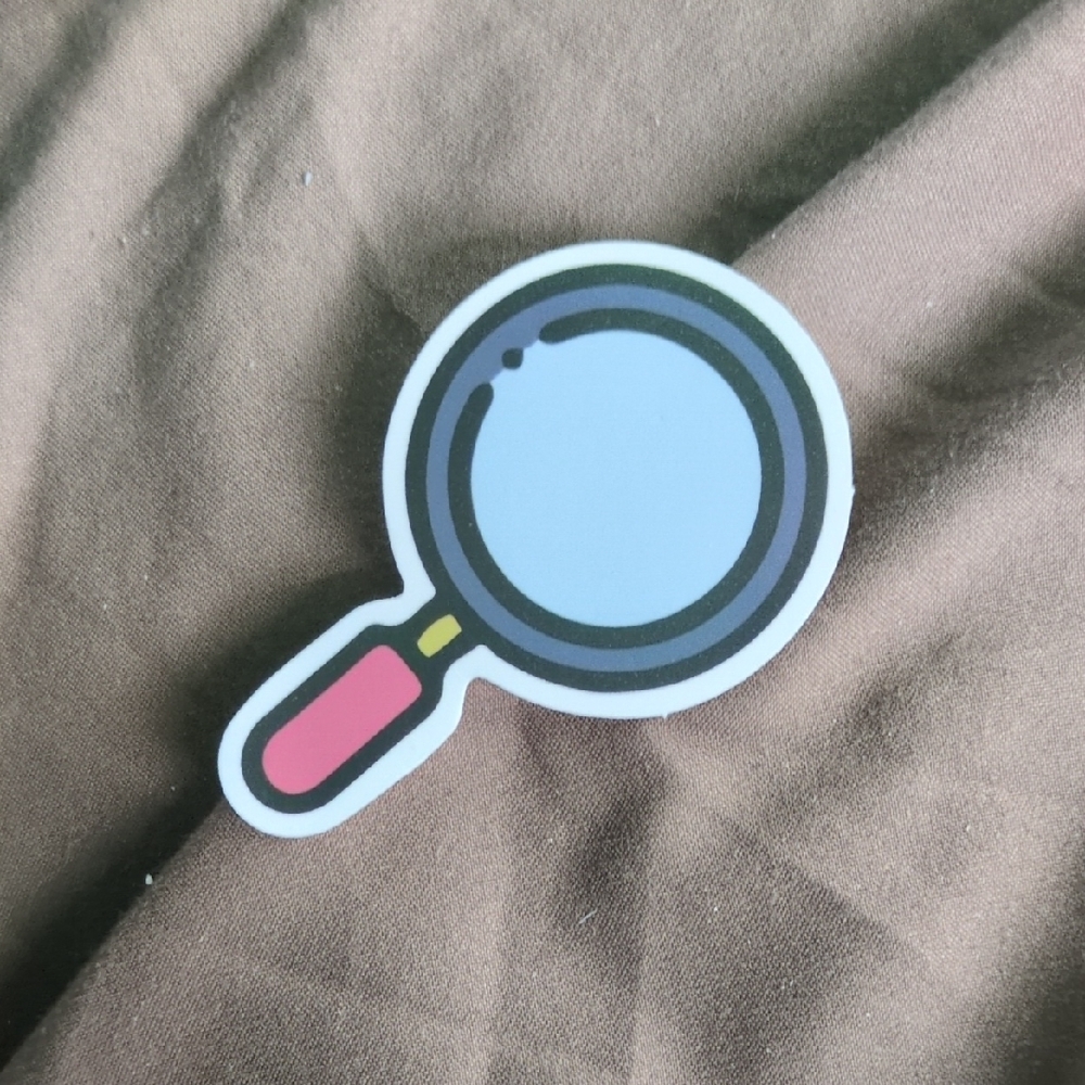 Magnifying Glass Sticker 🔥🔥🔥20/$10, Bundle And Save